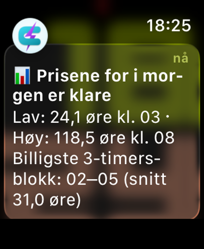 Varsel med morgendagens priser på Apple Watch — ekte opptak